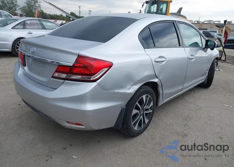 2015 Honda Civic Ex z USA, uszkodzony, nr VIN 19XFB2F82FE234136